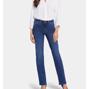 NYDJ straight slimming jeans 16